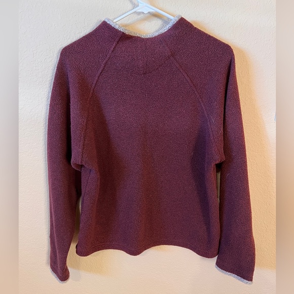 Light Maroon Colored Crew Neck - Picture 3 of 4